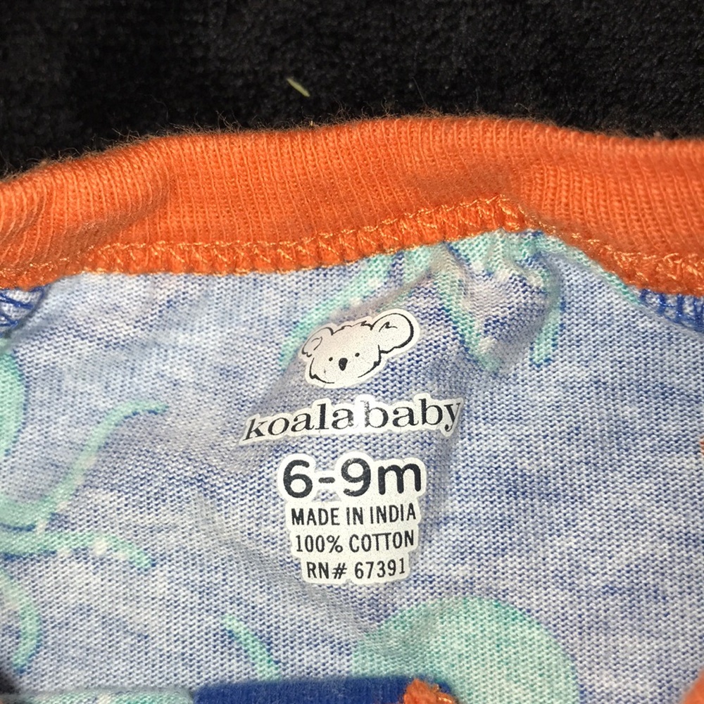 Baby romper blue octopus 6-9 months Koala Baby - Picture 3 of 8